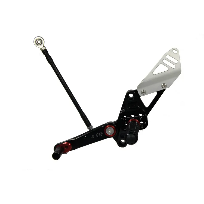 Yamaha MT-07 Fußrasten Fußrastenanlage GILLES TOOLING rot Highlight